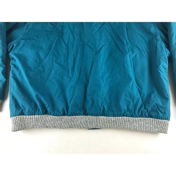 The Men's Store Mens Teal Long Sleeve Pokcets Full Zip Bomber Jacket Size XL - Picture 10 of 10